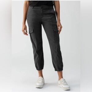 Sanctuary Rebel standard surplus Black Cropped Cargo Pants